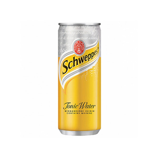 Schweppe's Tonic Water (24 cans) - Night Owl Express