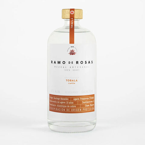 Mezcal Ramo de Rosas Tobalá Capón