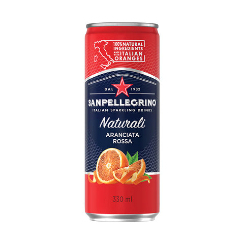 San Pellegrino Aranciata Rossa (Blood Orange) Sparkling Juice (case)