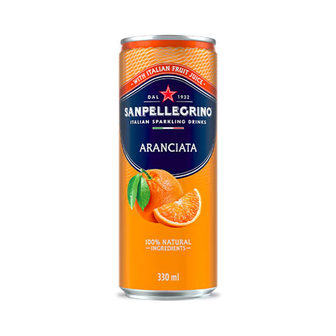 San Pellegrino Aranciata (Orange) Sparkling Juice (case)