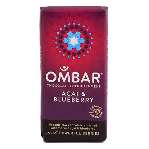 Ombar, Acai & Blueberry Organic Chocolate