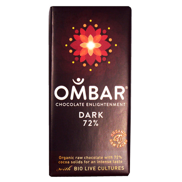 Ombar, Organic Dark 72% Organic Chocolate