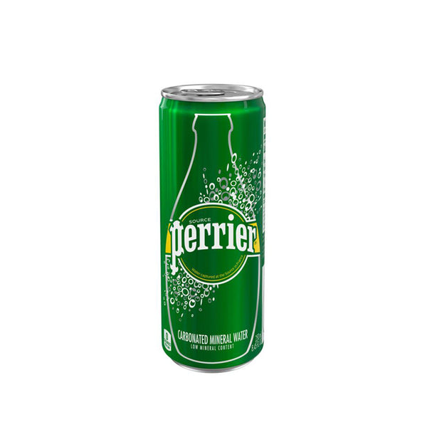 Perrier Sparkling Mineral Water (24 cans)