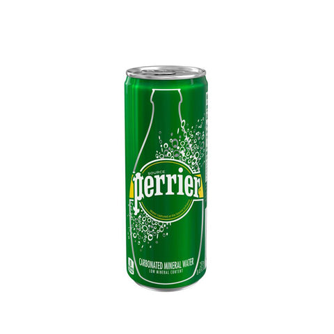 Perrier Sparkling Mineral Water (24 cans)
