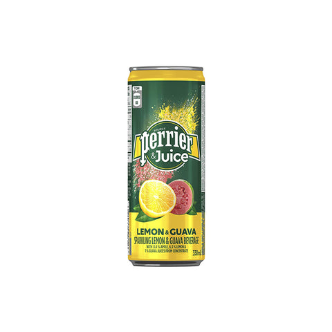 Perrier & Juice Lemon Guava (4 cans)