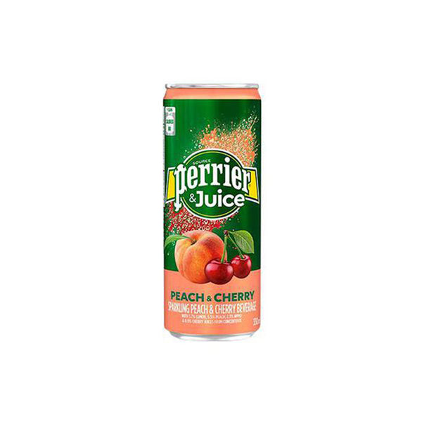 Perrier & Juice Peach Cherry (4 cans)