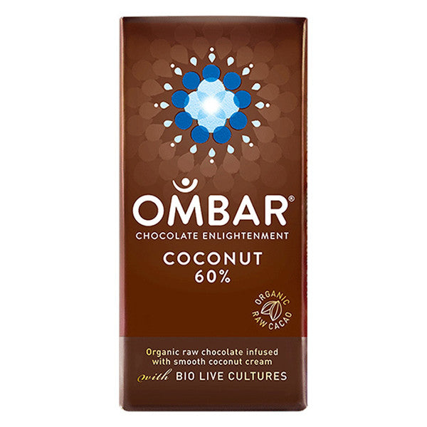 Ombar, Coconut 60% Organic Chocolate