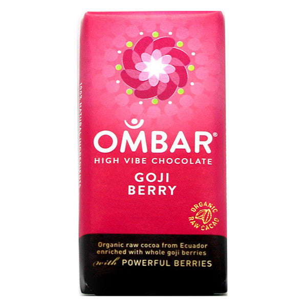 Ombar, Goji Berry Organic Chocolate